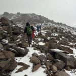 Climbing Mt Kenya to Point Lenana